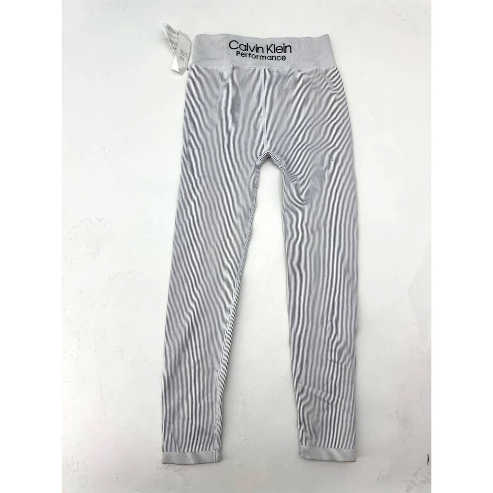 Calvin Klein Women's  Performance  Ribbed Leggings  Size Large NWT